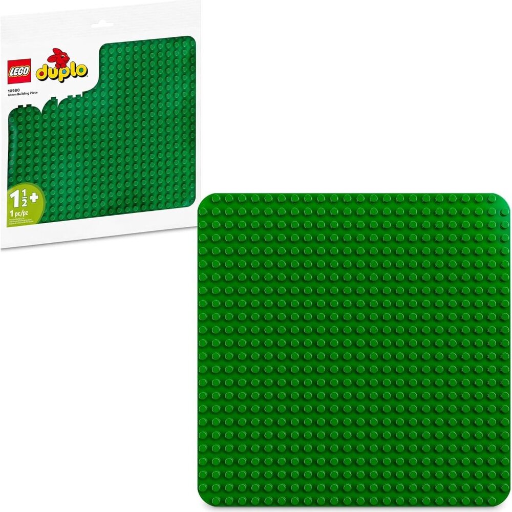 Lego Duplo Green Building Plate 10980 - 24x24 Stud Foundation New In Box